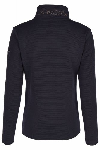Bluza damska funkcyjna FULL-ZIP Heritage 23/24 - Eskadron - navy