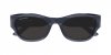 OKULARY BALENCIAGA BB 0389SK 003 55 ROZMIAR M