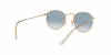OKULARY RAY-BAN® ROUND METAL RB 3447N 001/3F 50 ROZMIAR M