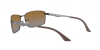 OKULARY RAY-BAN® N/A RB 3498 029/T5 61 ROZMIAR M Z POLARYZACJĄ