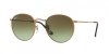 OKULARY RAY-BAN® ROUND METAL RB 3447 9002A6 53 ROZMIAR L