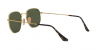 OKULARY RAY-BAN® HEXAGONAL RB 3548N 001 51 ROZMIAR M