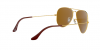OKULARY RAY-BAN® AVIATOR LARGE METAL RB 3025 001/33 58 ROZMIAR M