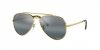 OKULARY RAY-BAN® NEW AVIATOR RB 3625 9196G6 58 ROZMIAR M Z POLARYZACJĄ