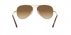 OKULARY RAY-BAN® AVIATOR METAL II RB 3689 914751 58 ROZMIAR M