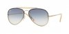 OKULARY RAY-BAN® BLAZE AVIATOR RB 3584N 001/19 58 ROZMIAR M