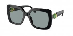OKULARY SWAROVSKI SK 6001 1001/1 55 ROZMIAR M