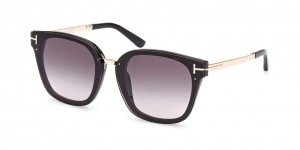 OKULARY TOM FORD TF 1014 01B 68 ROZMIAR L
