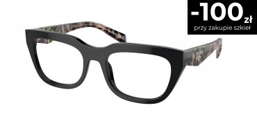 OKULARY KOREKCYJNE PRADA EYEWEAR PR A06V 13P1O1 52 ROZMIAR M