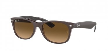 OKULARY RAY-BAN® NEW WAYFARER RB 2132 6608M2 55 ROZMIAR M Z POLARYZACJĄ
