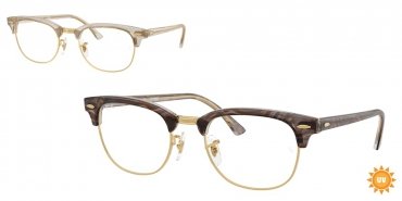 OKULARY KOREKCYJNE RAY-BAN® CLUBMASTER RX 5154 8291 51 ROZMIAR M