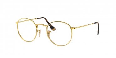 OKULARY KOREKCYJNE RAY-BAN® ROUND METAL RX 3447V 2500 53 ROZMIAR M