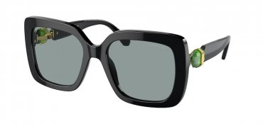 OKULARY SWAROVSKI SK 6001 1001/1 55 ROZMIAR M