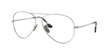 OKULARY KOREKCYJNE RAY-BAN® AVIATOR TITANIUM RX 8789 1002 58 ROZMIAR M