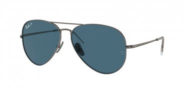 OKULARY RAY-BAN® AVIATOR TITANIUM RB 8089 165/S2 58 ROZMIAR M Z POLARYZACJĄ