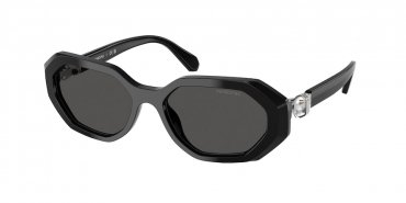 OKULARY SWAROVSKI SK 6028 100187 54 ROZMIAR M
