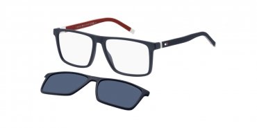 OKULARY KOREKCYJNE TOMMY HILFIGER TH 2086CS FLL 56 ROZMIAR M + NAKŁADKA Z POLARYZACJĄ