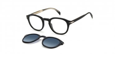 OKULARY KOREKCYJNE DAVID BECKHAM DB 1080CS 2M2 49 ROZMIAR M + NAKŁADKA