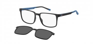 OKULARY KOREKCYJNE TOMMY HILFIGER TH 2145CS 09V 55 ROZMIAR M + NAKŁADKA Z POLARYZACJĄ