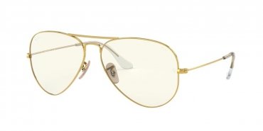 OKULARY FOTOCHROMOWE RAY-BAN® AVIATOR LARGE METAL RB 3025 001/5F 62 ROZMIAR L