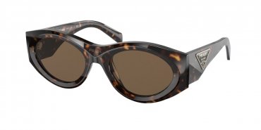 OKULARY PRADA EYEWEAR PR 20ZS 2AU06B 53 ROZMIAR M