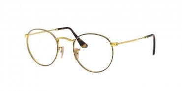 OKULARY KOREKCYJNE RAY-BAN® ROUND METAL RX 3447V 2945 53 ROZMIAR M