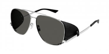 OKULARY SAINT LAURENT SL 653 LEON LEATHER SPOILER 001 59 ROZMIAR M