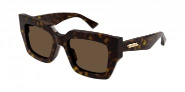 OKULARY BOTTEGA VENETA BV 1212S 002 52 ROZMIAR M