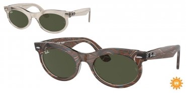 OKULARY RAY-BAN® WAYFARER OVAL RB 2242 138331 53 ROZMIAR M