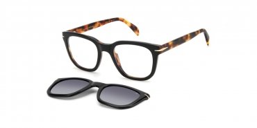OKULARY KOREKCYJNE DAVID BECKHAM DB 7043CS WR7 50 ROZMIAR M + NAKŁADKA Z POLARYZACJĄ
