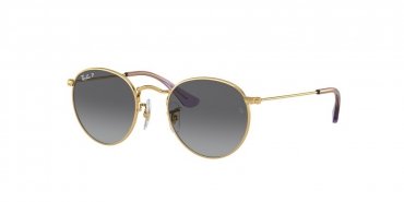 OKULARY DZIECIĘCE RAY-BAN® JUNIOR ROUND RJ 9547S 292/T3 44 Z POLARYZACJĄ