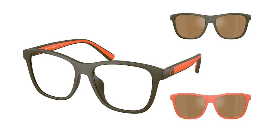 OKULARY POLO RALPH LAUREN PH 4228U 5216F9 55 ROZMIAR M + NAKŁADKA