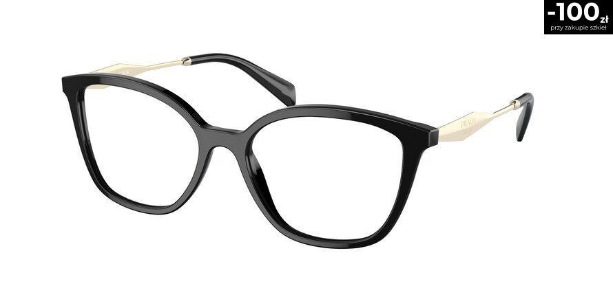 OKULARY KOREKCYJNE PRADA EYEWEAR PR 02ZV 1AB1O1 54 ROZMIAR M