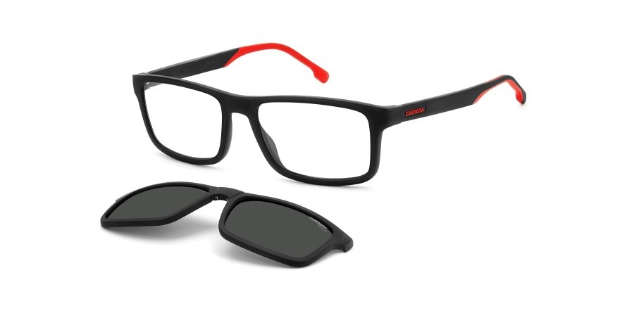 OKULARY KOREKCYJNE CARRERA CA 8057CS 003 55 ROZMIAR M + NAKŁADKA Z POLARYZACJĄ
