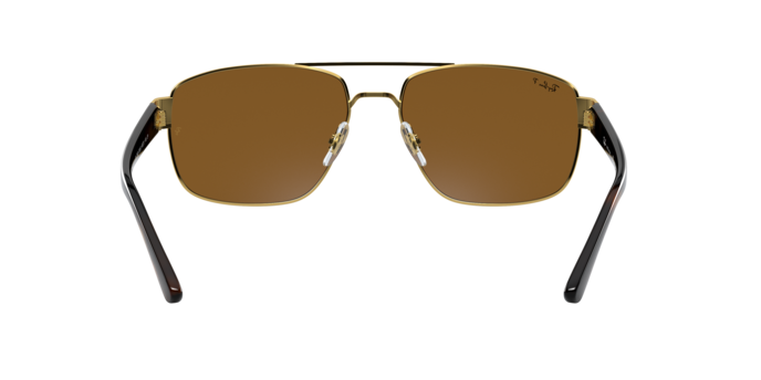 OKULARY RAY-BAN® RB 3663 001/57 60 ROZMIAR L Z POLARYZACJĄ