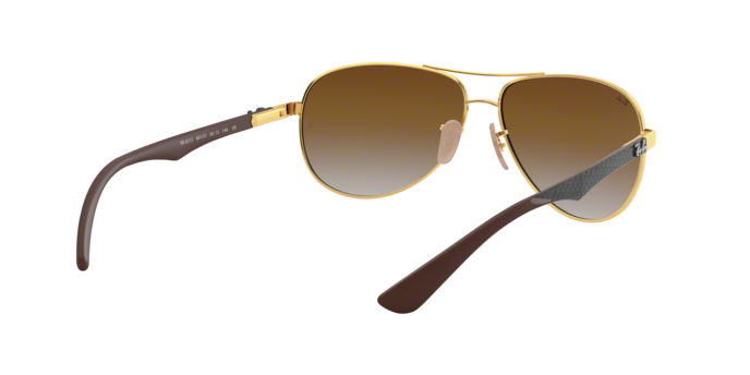 OKULARY RAY-BAN® CARBON FIBRE RB 8313 001/51 58 ROZMIAR M