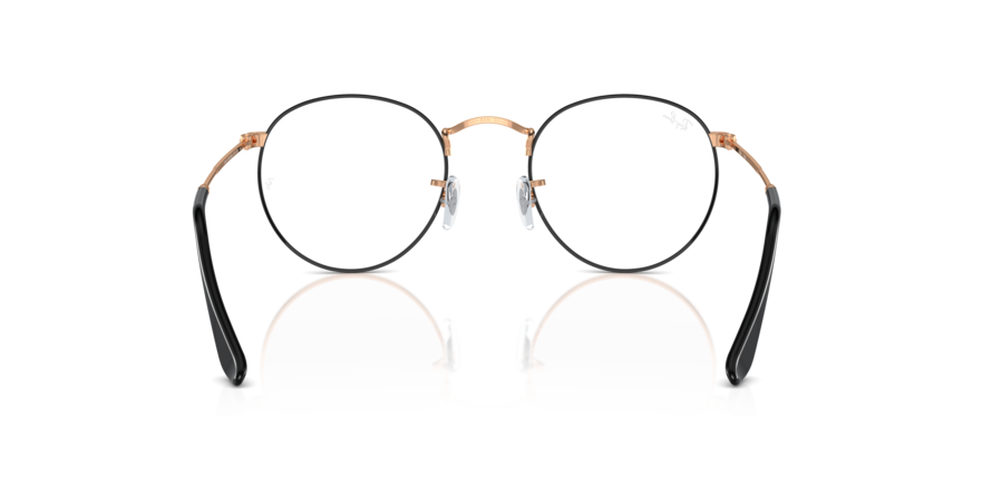OKULARY KOREKCYJNE RAY-BAN® ROUND METAL RX 3447V 3173 47 ROZMIAR S