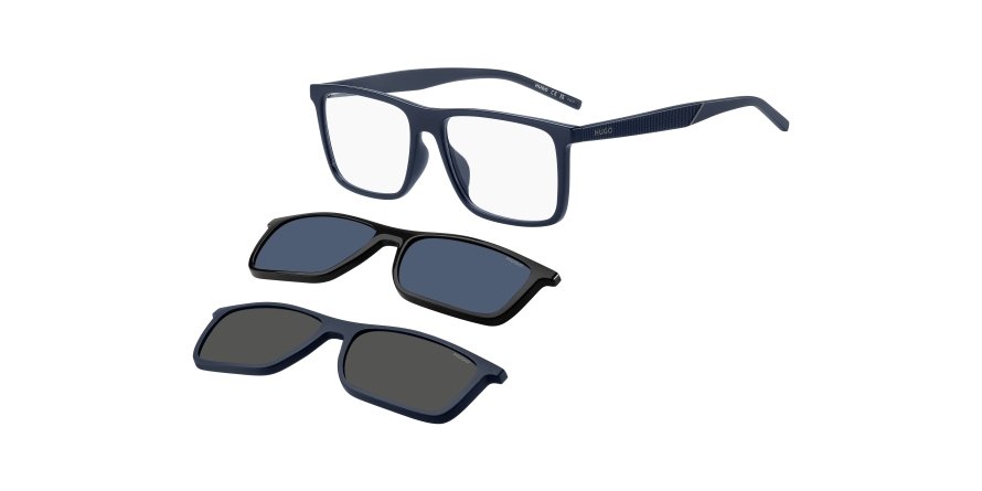 OKULARY KOREKCYJNE HUGO HG 1331GCS2 9N7 56 ROZMIAR M + NAKŁADKA