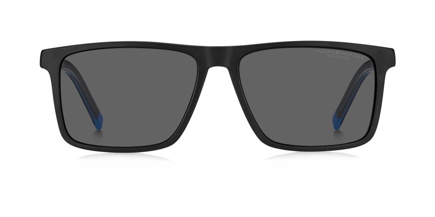 OKULARY KOREKCYJNE TOMMY HILFIGER TH 2086CS 003 56 ROZMIAR M + NAKŁADKA Z POLARYZACJĄ
