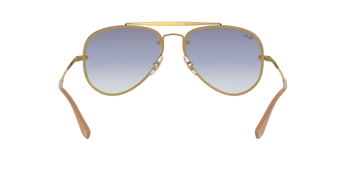 OKULARY RAY-BAN® BLAZE AVIATOR RB 3584N 001/19 58 ROZMIAR M