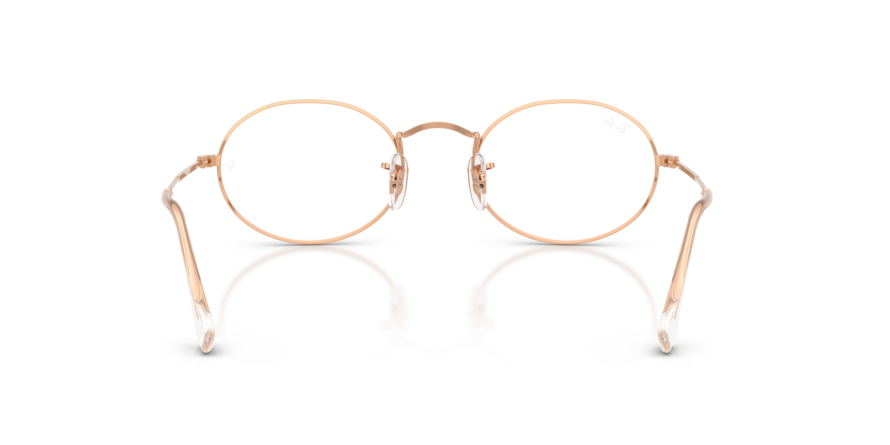 OKULARY KOREKCYJNE RAY-BAN® OVAL RX 3547V 3094 48 ROZMIAR S