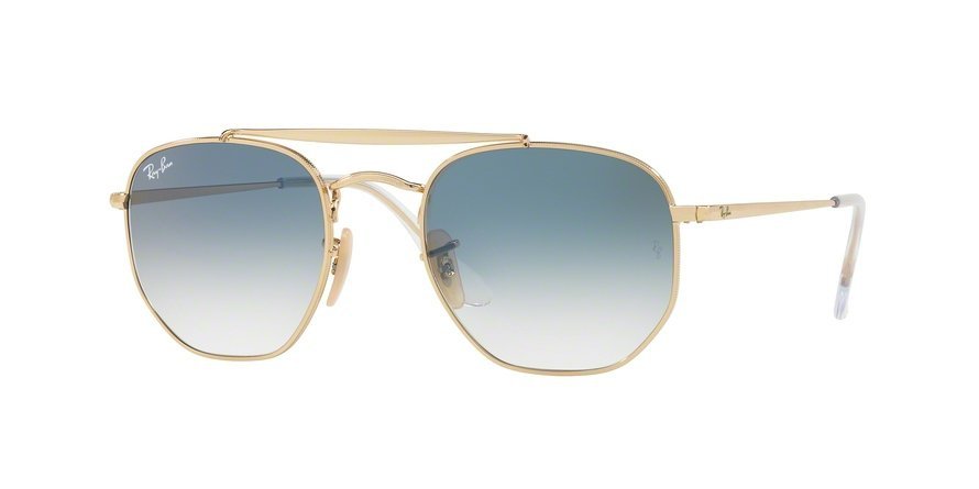 OKULARY RAY-BAN® THE MARSHAL RB 3648 001/3F 54 ROZMIAR L