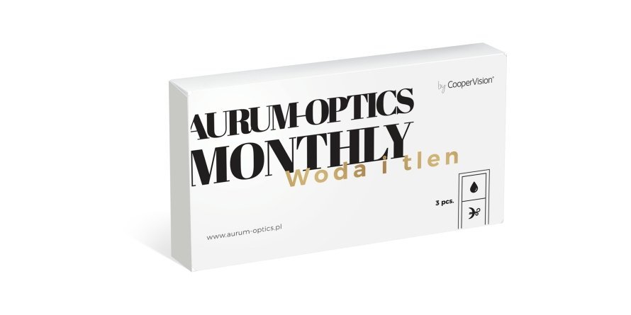 Soczewki kontaktowe Aurum-Optics Monthly