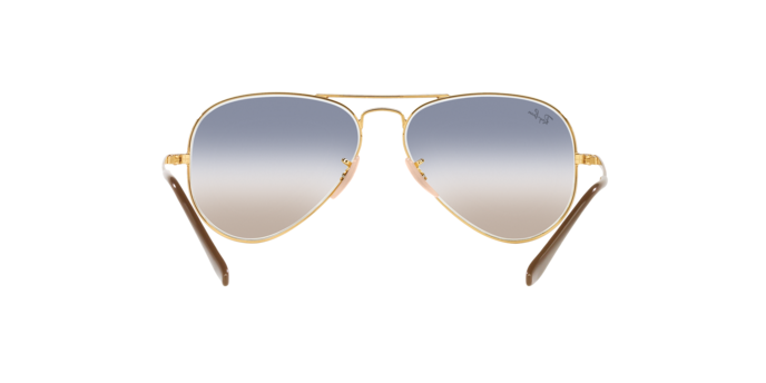 OKULARY RAY-BAN® AVIATOR METAL II RB 3689 001/GD 58 ROZMIAR M
