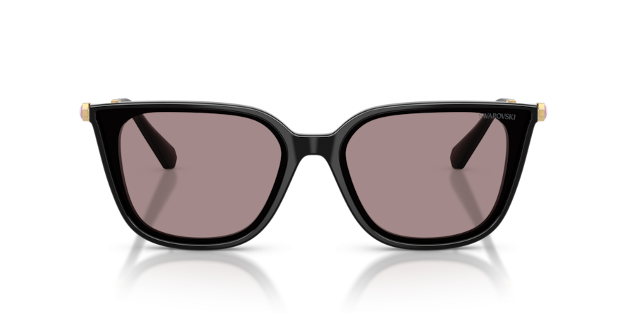 OKULARY SWAROVSKI SK 6054D 1001LA 63 ROZMIAR L