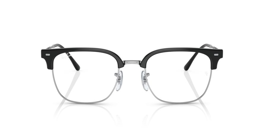 OKULARY KOREKCYJNE RAY-BAN® NEW CLUBMASTER RX 7216 2000 53 ROZMIAR M