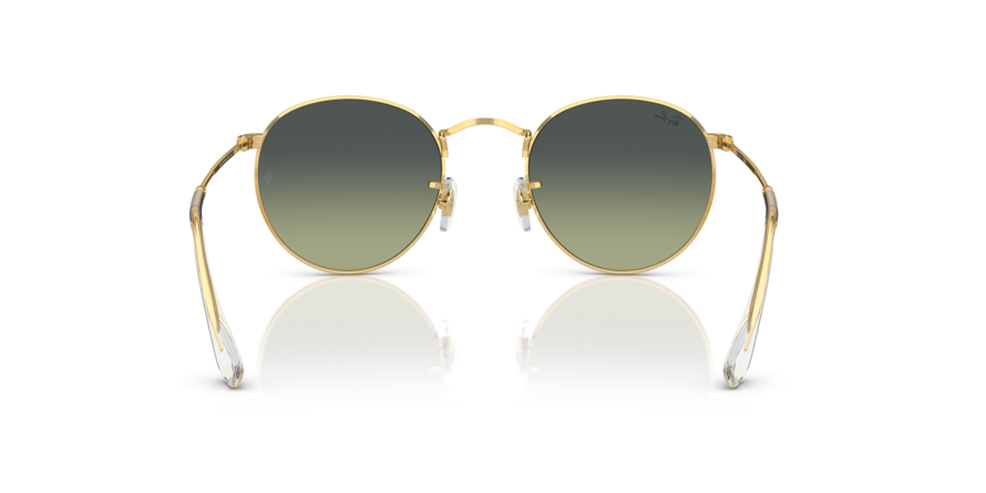 OKULARY RAY-BAN® ROUND METAL RB 3447 001/BH 47 ROZMIAR S