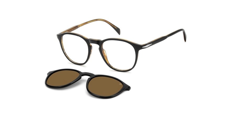 OKULARY KOREKCYJNE DAVID BECKHAM DB 1018C 05K 50 ROZMIAR M + NAKŁADKA