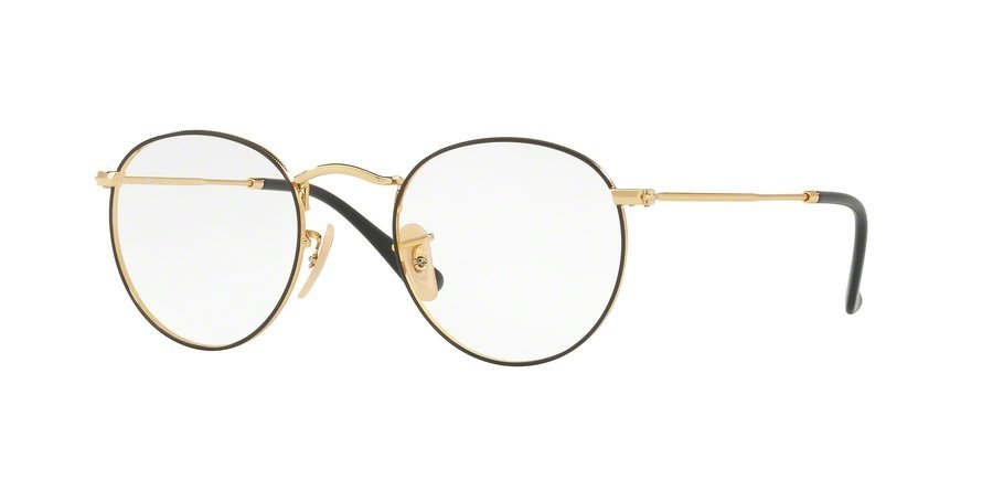 OKULARY KOREKCYJNE RAY-BAN® ROUND METAL RX 3447V 2991 50 ROZMIAR M
