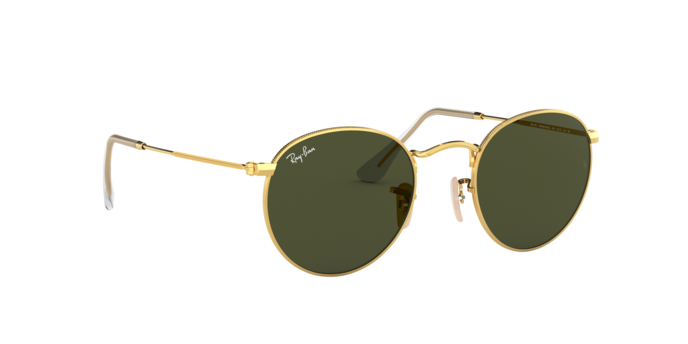 OKULARY RAY-BAN® ROUND METAL RB 3447 001 47 ROZMIAR S